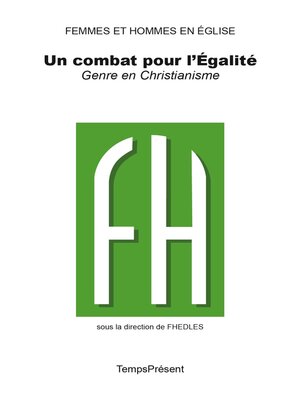 cover image of Un combat pour l'égalité